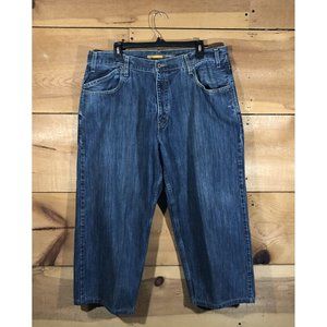 Levi's Y2K Silver Tab Baggy Jeans Mens Size 38x25 Medium Wash Skater Low